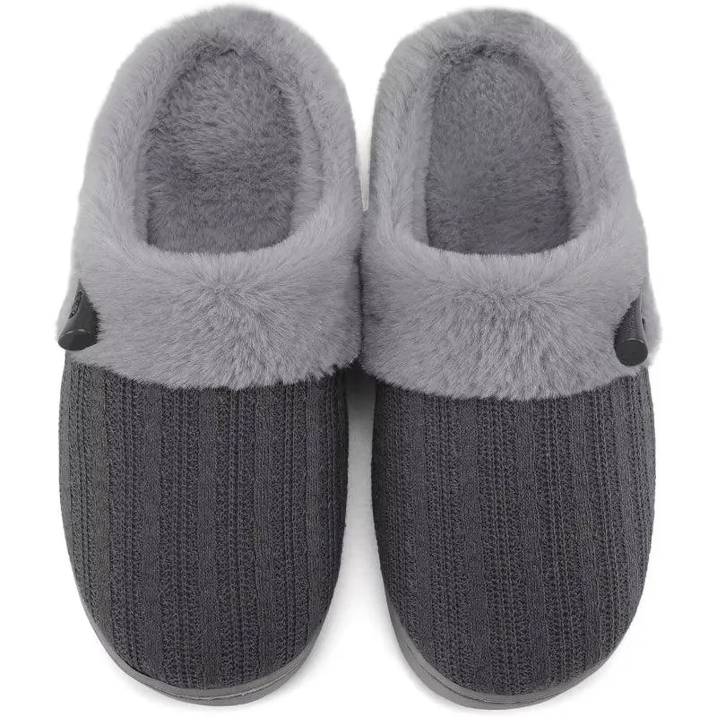 Memory Foam Slippers – Plush Comfort Cozy Indoor Wear