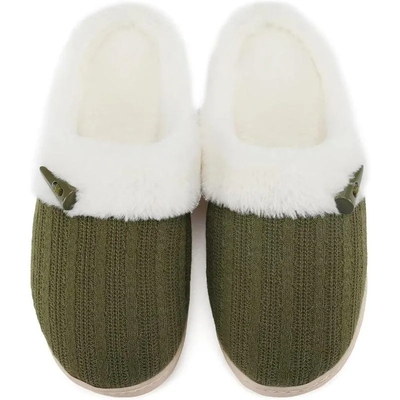 Memory Foam Slippers – Plush Comfort Cozy Indoor Wear