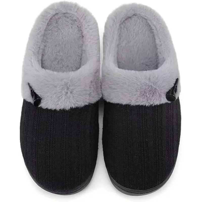 Memory Foam Slippers – Plush Comfort Cozy Indoor Wear