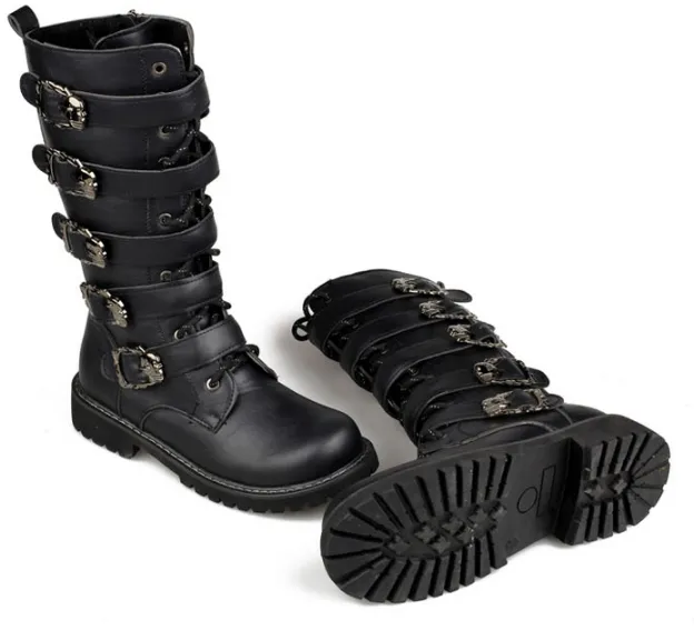 Men's Spring & Autumn Motorcycle Boots