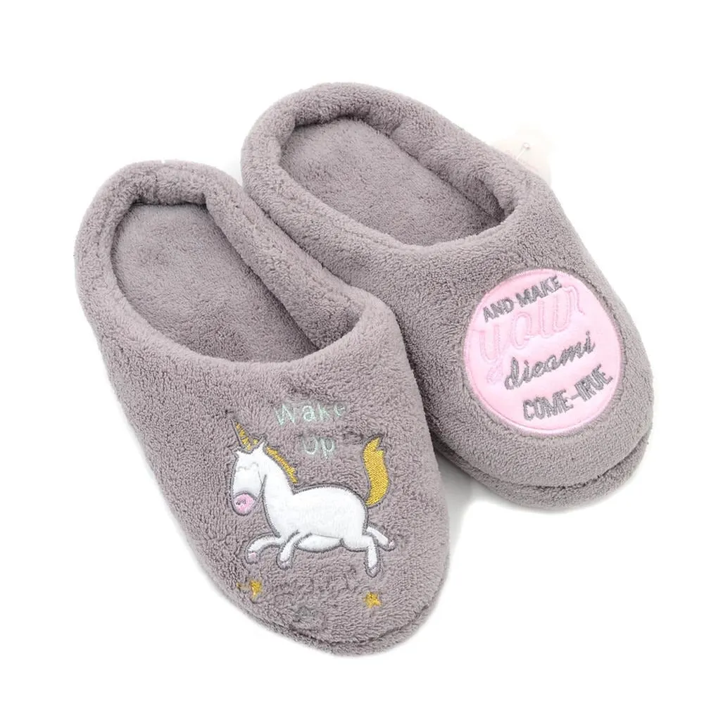 Morning Unicorn Slippers