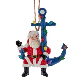 Nautical Santa ornaments