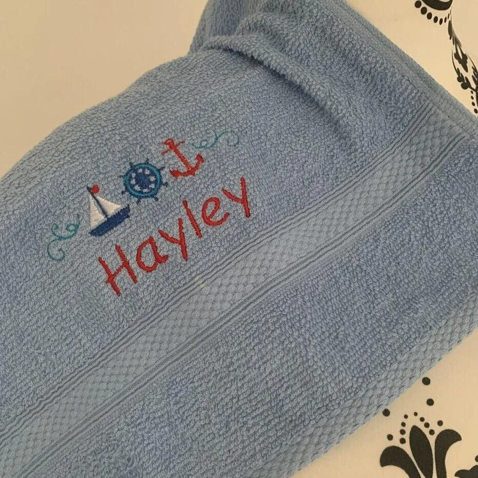 Nautical Towels - Personalised