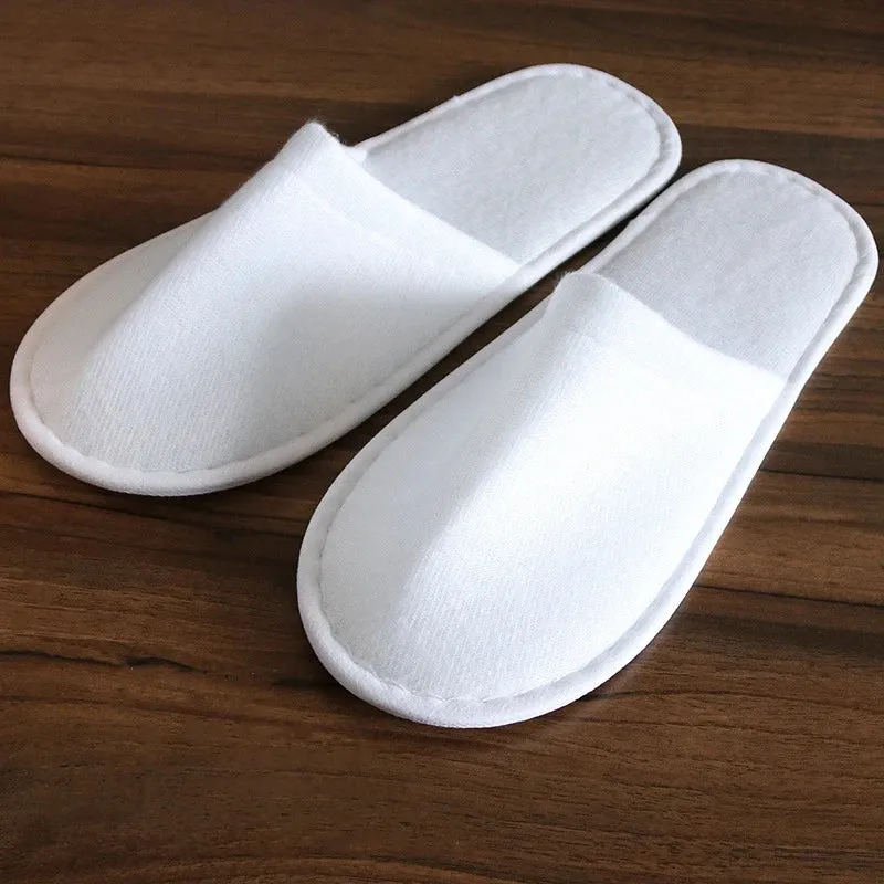 Non-woven Women Four Seasons Non-slip Slippers