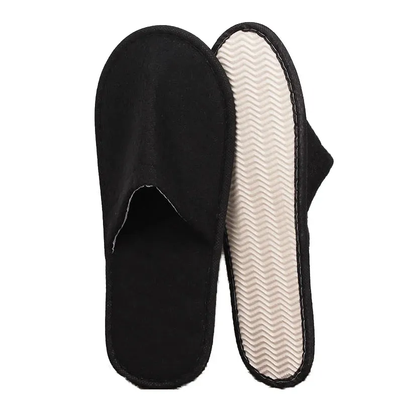 Non-woven Women Four Seasons Non-slip Slippers