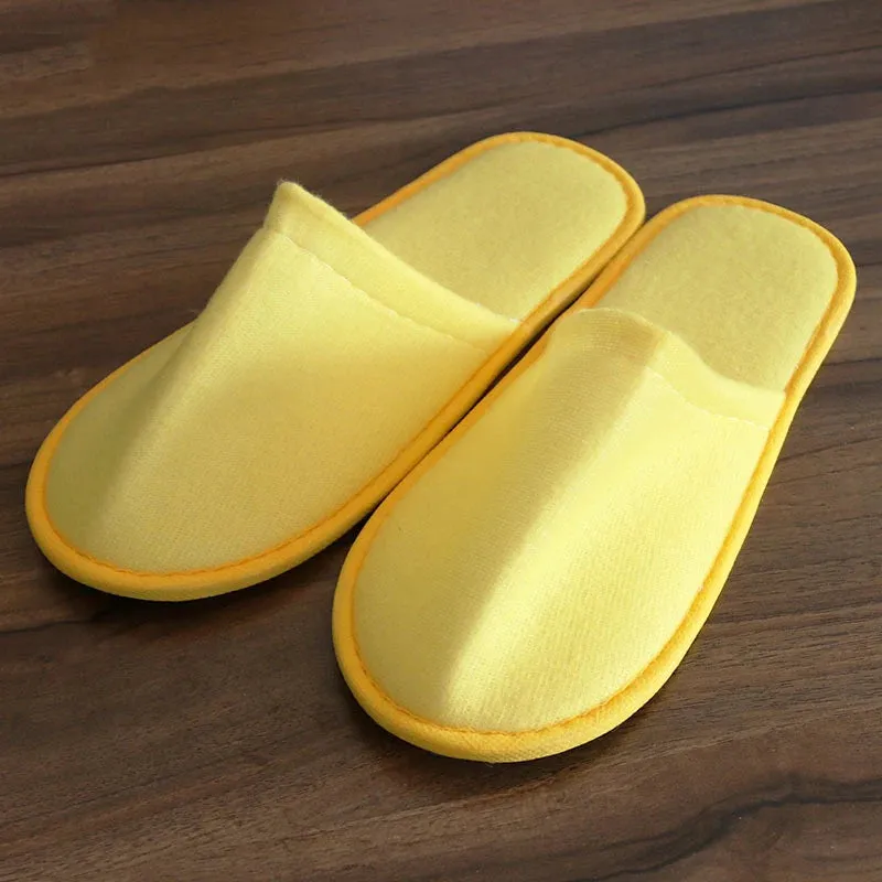 Non-woven Women Four Seasons Non-slip Slippers