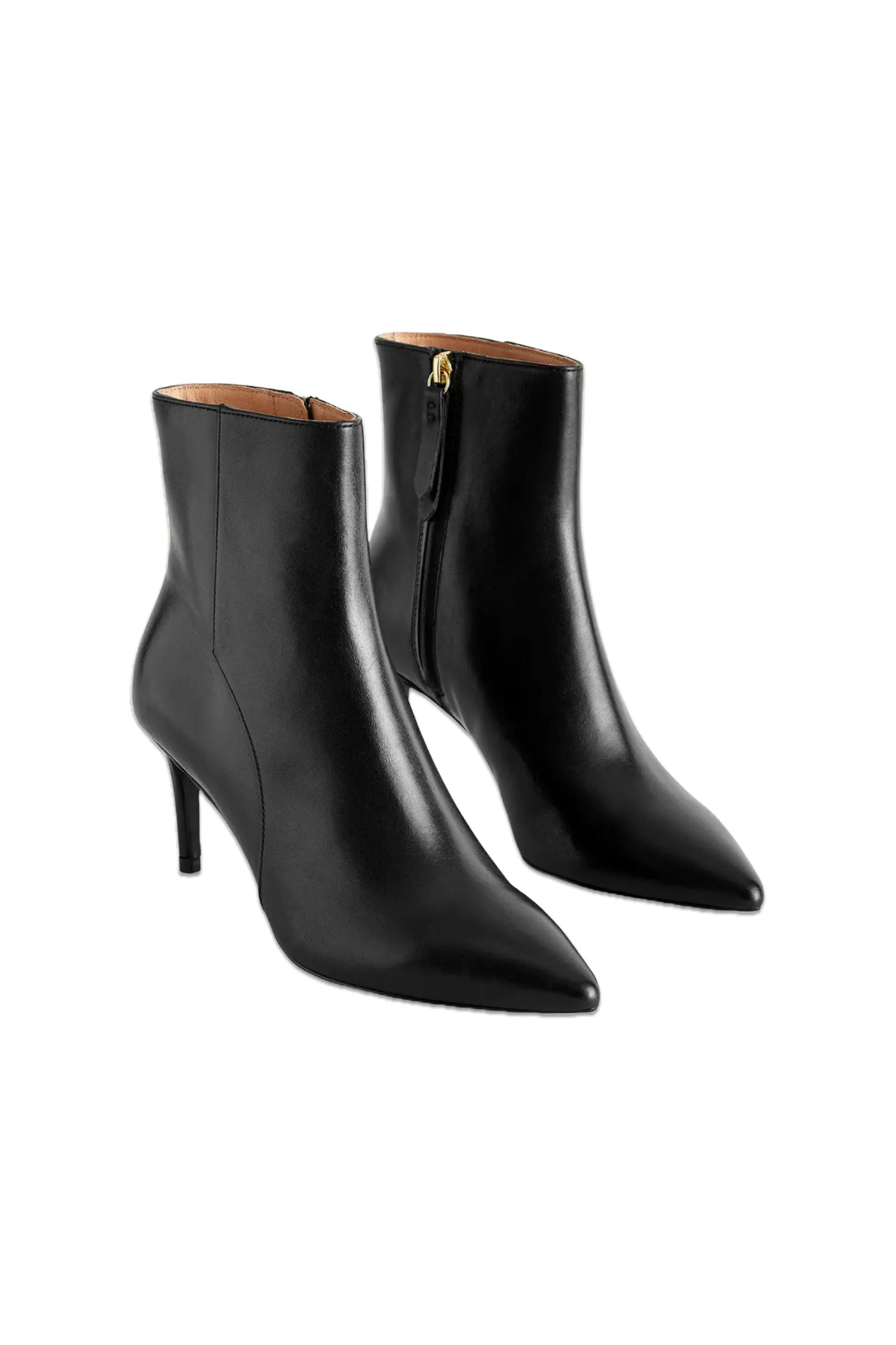 Pointed-Toe Ankle Boots