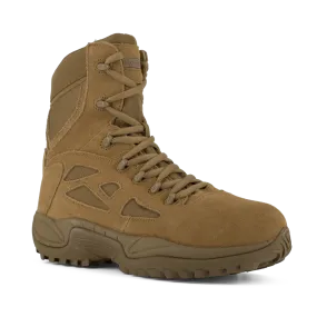 Reebok RB8850 Men's Rapid Response Stealth Composite Toe Tactical Boots - Side Zip - Coyote