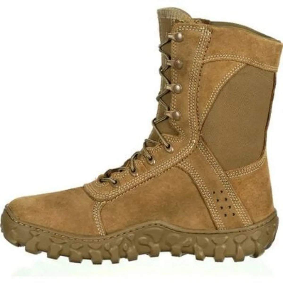 Rocky S2v Men's Tactical Military Boots Rkc050 In Brown