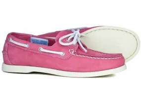 SANDUSKY Ladies Raspberry Pink Washable Boat Shoes by Orca Bay