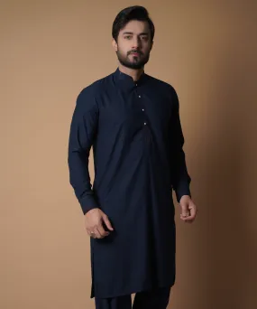 Shalwar Kameez - Navy Blue