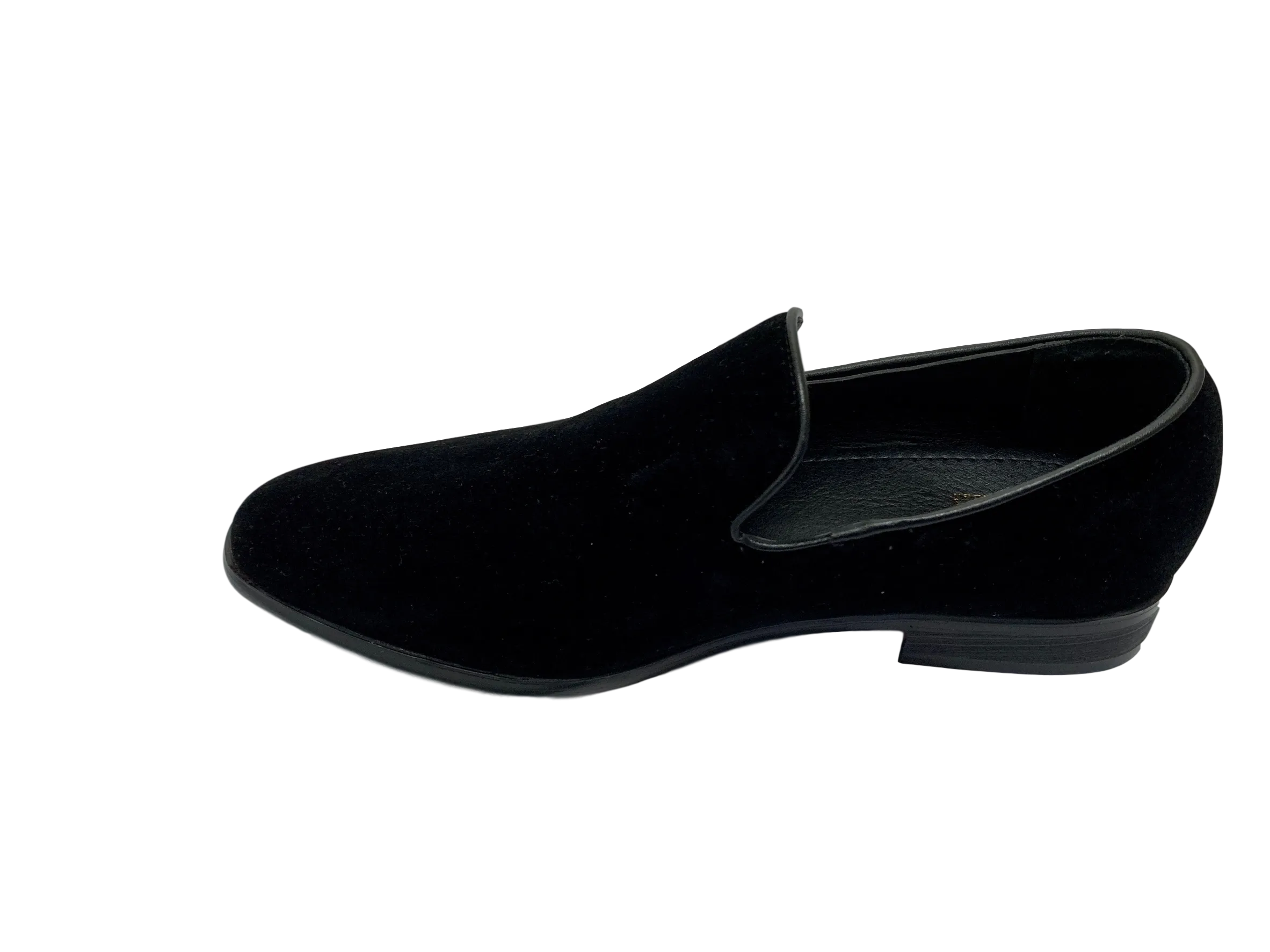 Sparko 03 black Velvet Loafers