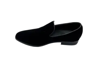 Sparko 03 black Velvet Loafers
