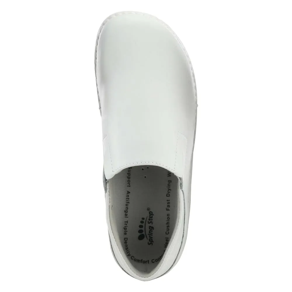 Spring Step Shoes Professional Manila Women's Leather Slip On Loafers