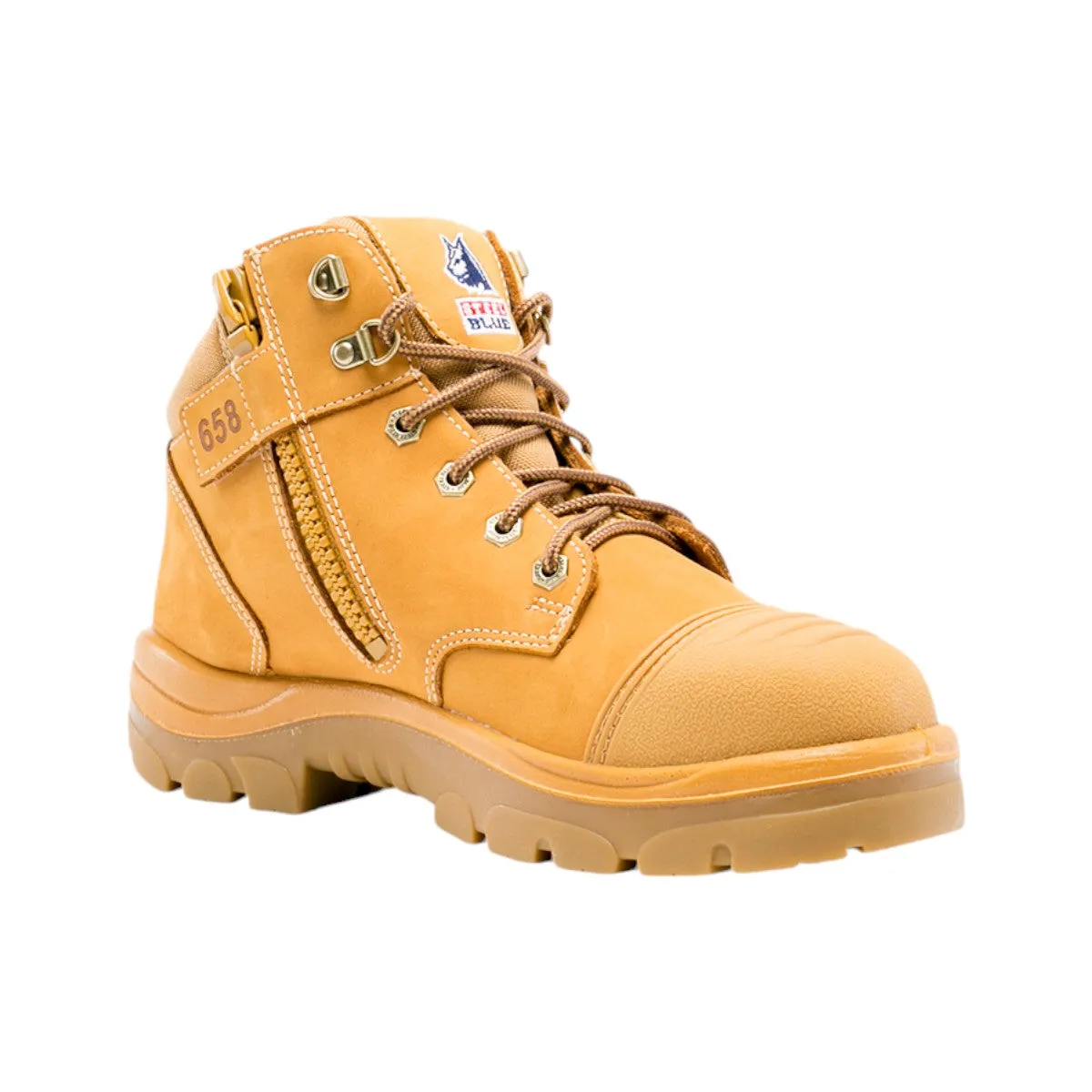 Steel Blue Parkes Zip: Scuff Cap Workboot 312658
