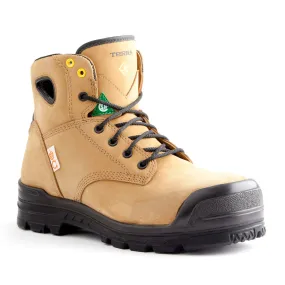 Terra Men's Safety Boots Baron 6" Leather Waterproof with Composite Toe and Plate  | Sizes 7-14