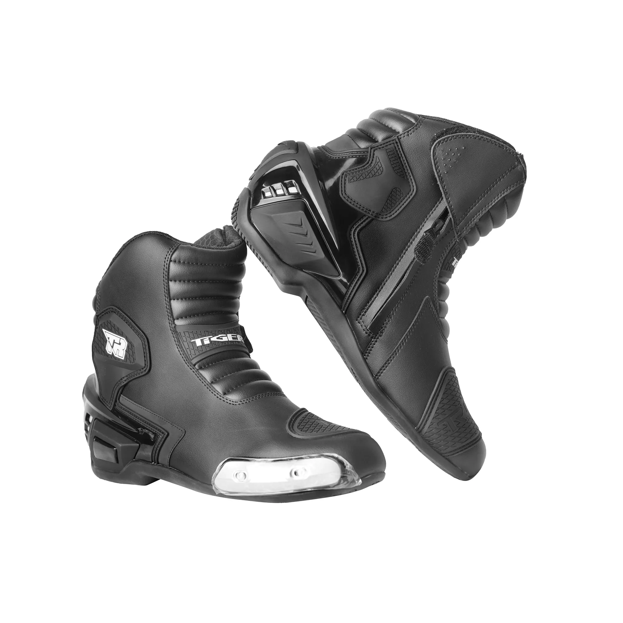Tiger Racing GLC-A2 Motorcycle Short Boots Riding for Men - 863382