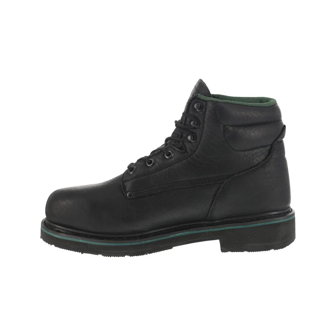 Utility 6 Inch Steel-Toe Work Boot Black